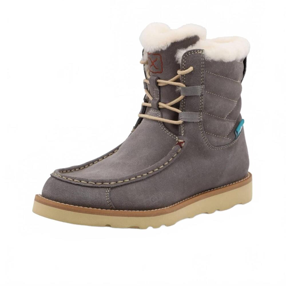 NEW TWISTED X women's shearl wedge boot in nickel